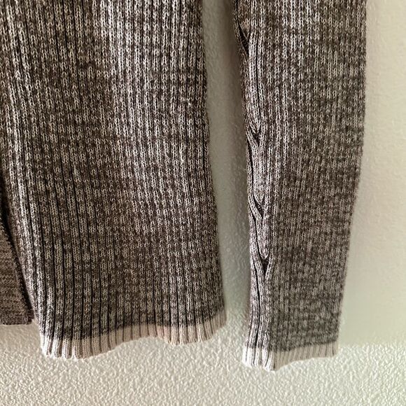 Rails Rory Sweater in Brown Multi Luxury Women’s Cardigan Ribbed Silk Blend S - Picture 8 of 11